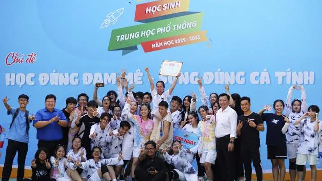 Ngày hội Học sinh Trung học phổ thông năm học 2022 - 2023 “Học đúng đam mê - Sống đúng cá tính”