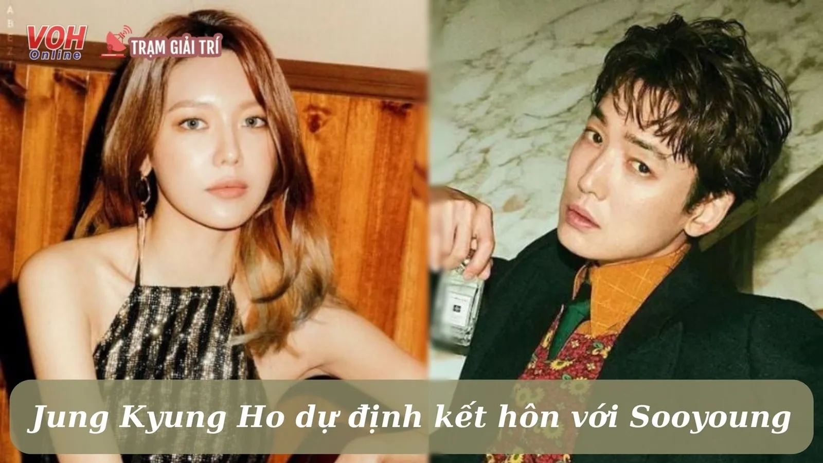 Jung Kyung Ho tiết lộ dự định kết hôn với Sooyoung (SNSD)