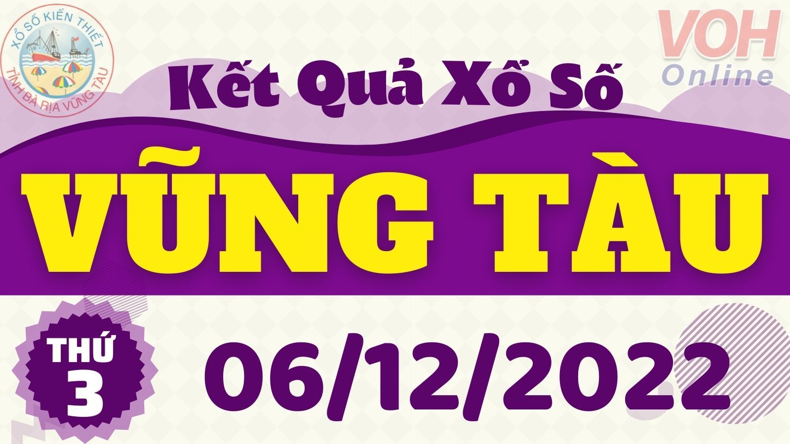 XSVT 6/12 - Kết quả xổ số Vũng Tàu hôm nay thứ 3 ngày 6/12/2022