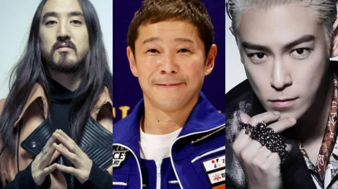 TOP (Big Bang), DJ Aoki... sẽ cùng Tỷ phú Maezawa du hành lên mặt trăng