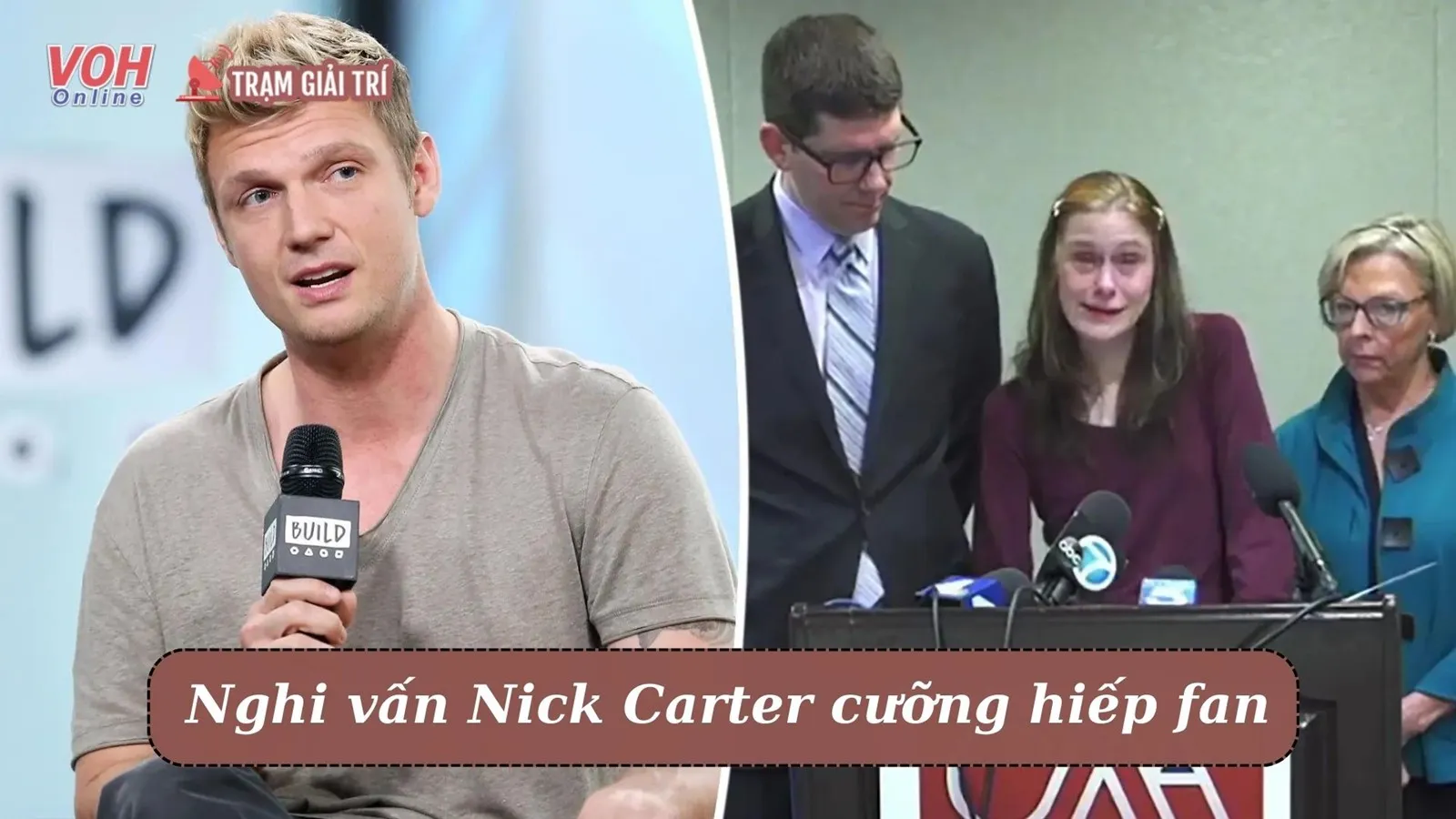 Nick Carter (Backstreet Boys) vướng cáo buộc cưỡng bức fan hâm mộ vị thành niên