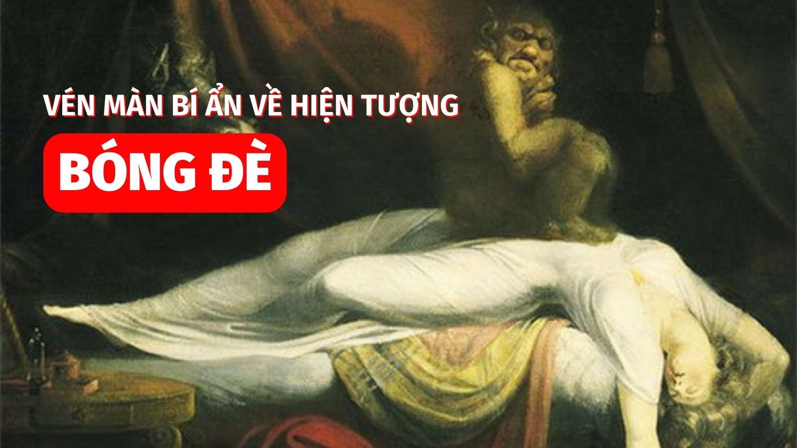 Vén màn bí ẩn về hiện tượng bóng đè