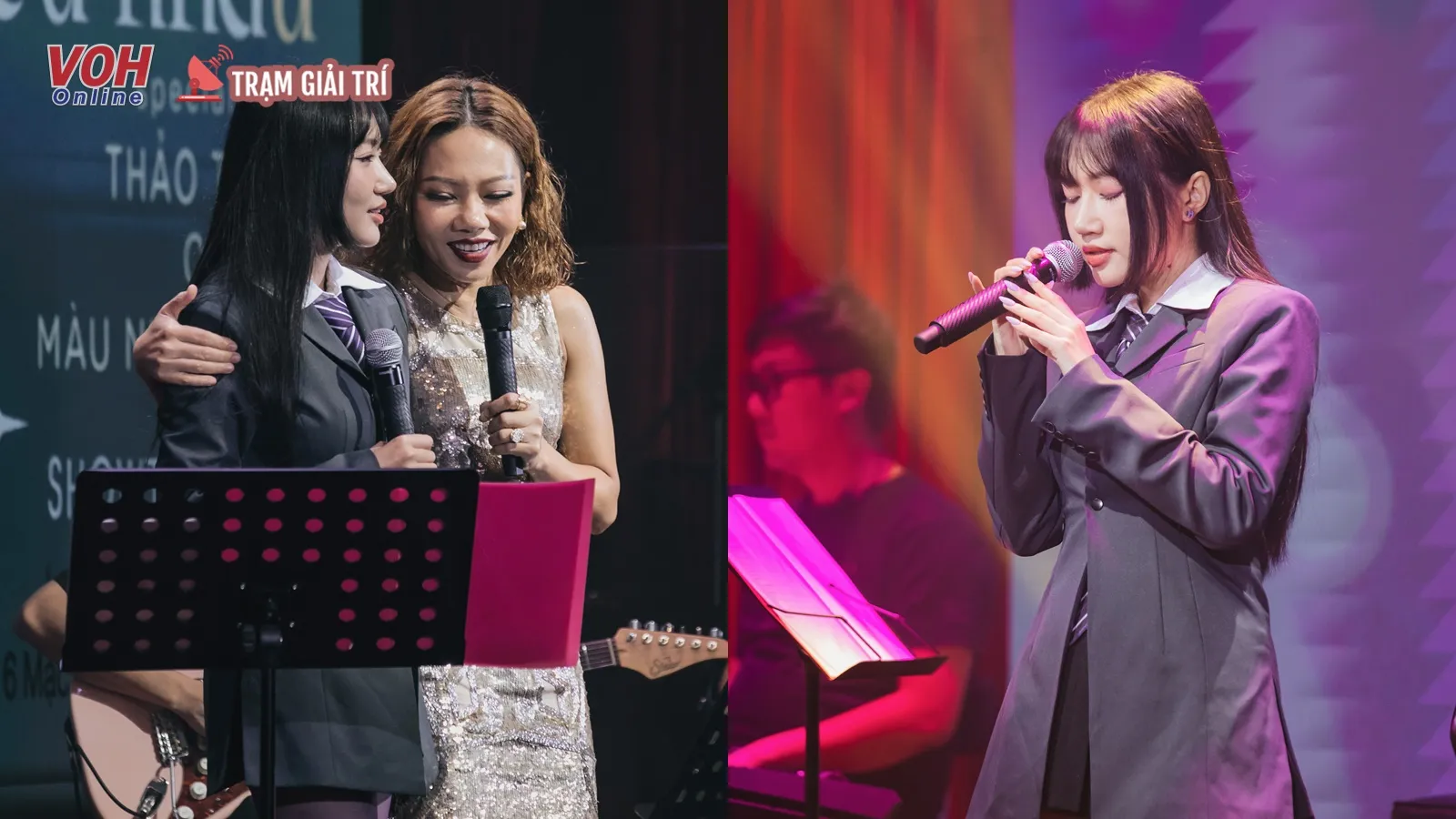 Orange gặp vấn đề sức khỏe vẫn hoàn thành màn song ca, được Diva Hà Trần hết lời khen ngợi