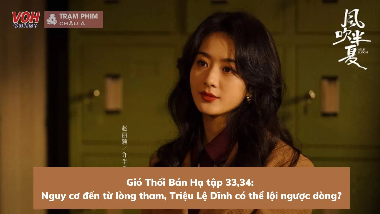 Gió Thổi Bán Hạ tập 33,34: Nguy cơ đến từ lòng tham, Triệu Lệ Dĩnh có thể lội ngược dòng?