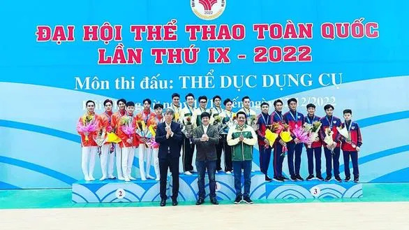 Đại hội TDTT toàn quốc: TP.HCM đứng đầu thể dục dụng cụ