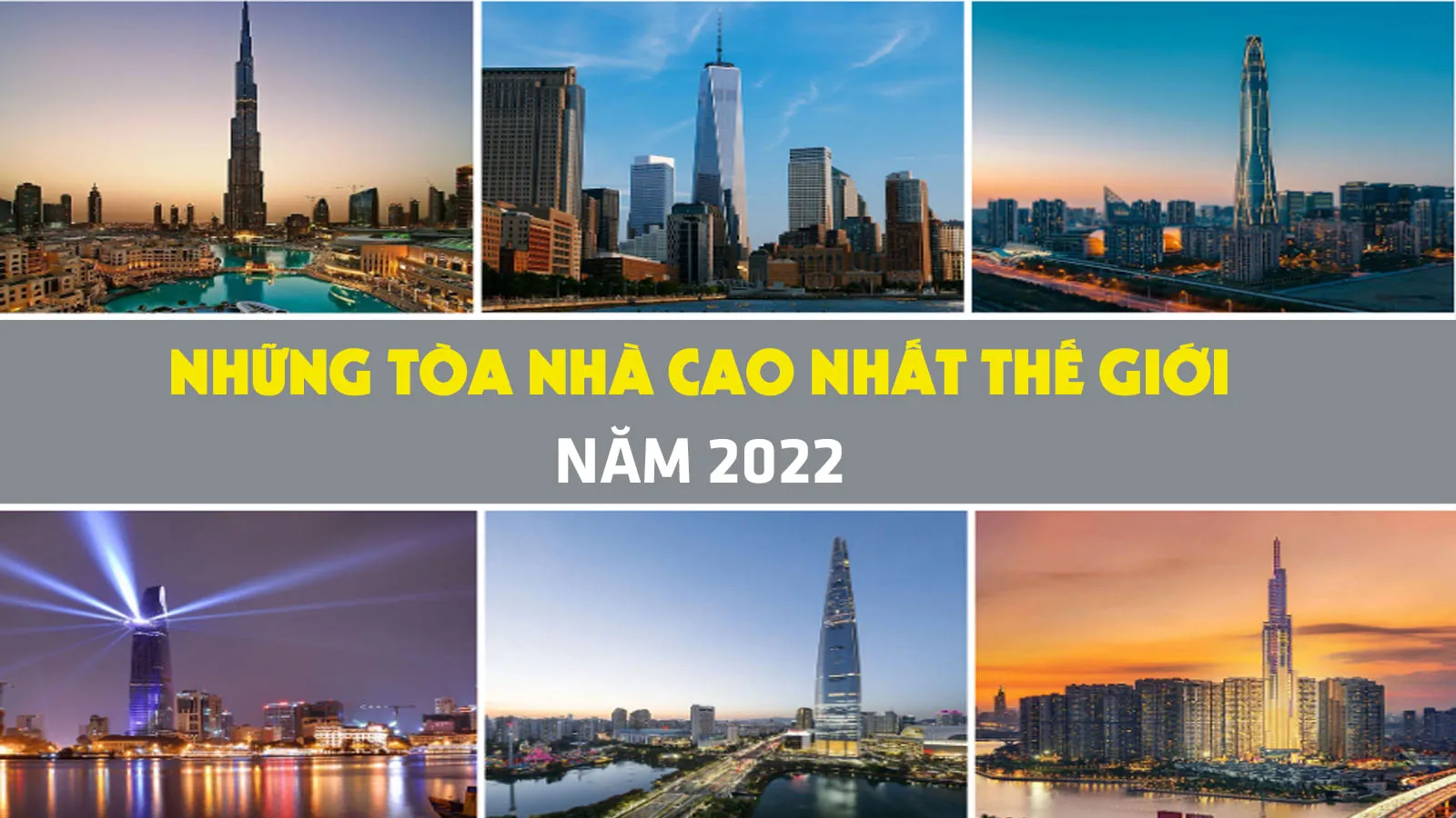 Top những tòa nhà cao nhất thế giới, Việt Nam lọt top