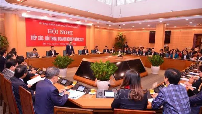 UBND TP Hà Nội: Lắng nghe doanh nghiệp để tháo gỡ khó khăn