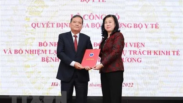 Tiến sỹ, bác sỹ Đinh Văn Lượng làm Giám đốc Bệnh viện Phổi Trung ương