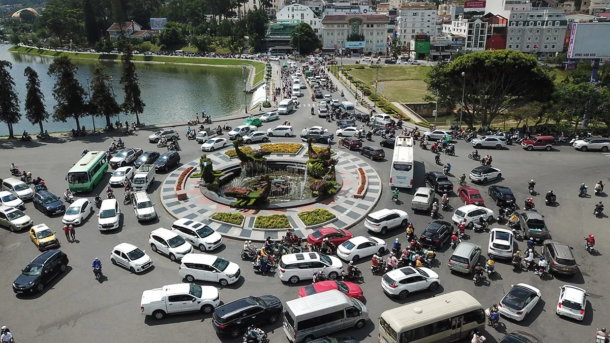 Cấm một số tuyến đường ra vào TP Đà Lạt