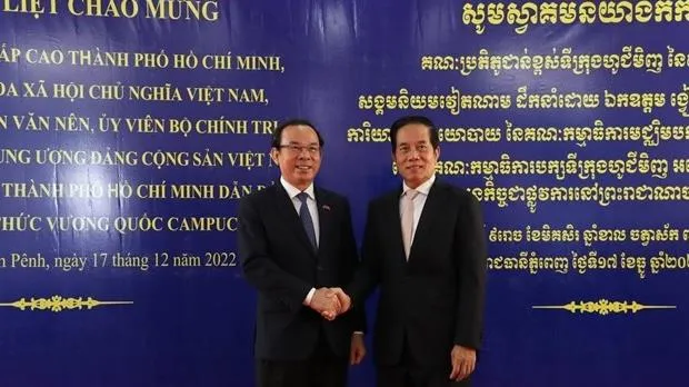 TP Hồ Chí Minh và Phnom Penh đẩy mạnh vai trò hợp tác cấp địa phương