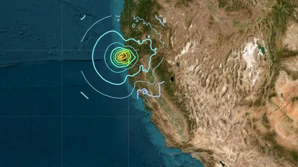 Mỹ: Động đất mạnh 6,4 độ ngoài khơi California, hàng ngàn người bị ảnh hưởng