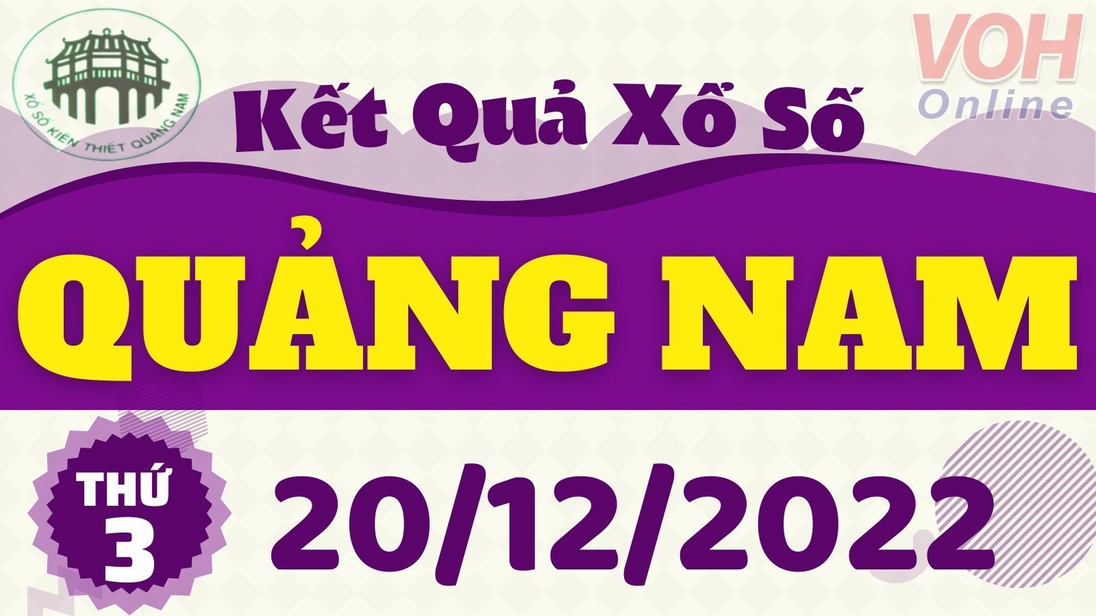 XSQNA 20/12 - Kết quả xổ số Quảng Nam hôm nay thứ 3 ngày 20/12/2022