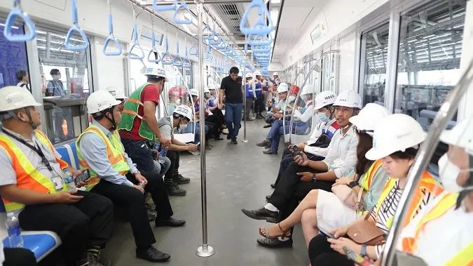 Sau hơn 1 thập kỷ , Metro số 1 TPHCM chính thức thử nghiệm