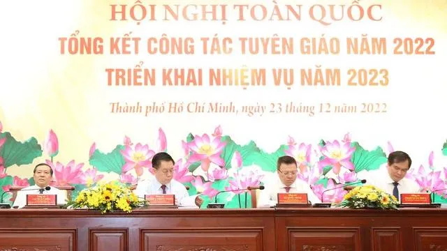 Mục tiêu ngành tuyên giáo 2023: Bản lĩnh, trí tuệ, đoàn kết, chủ động, đổi mới, sáng tạo