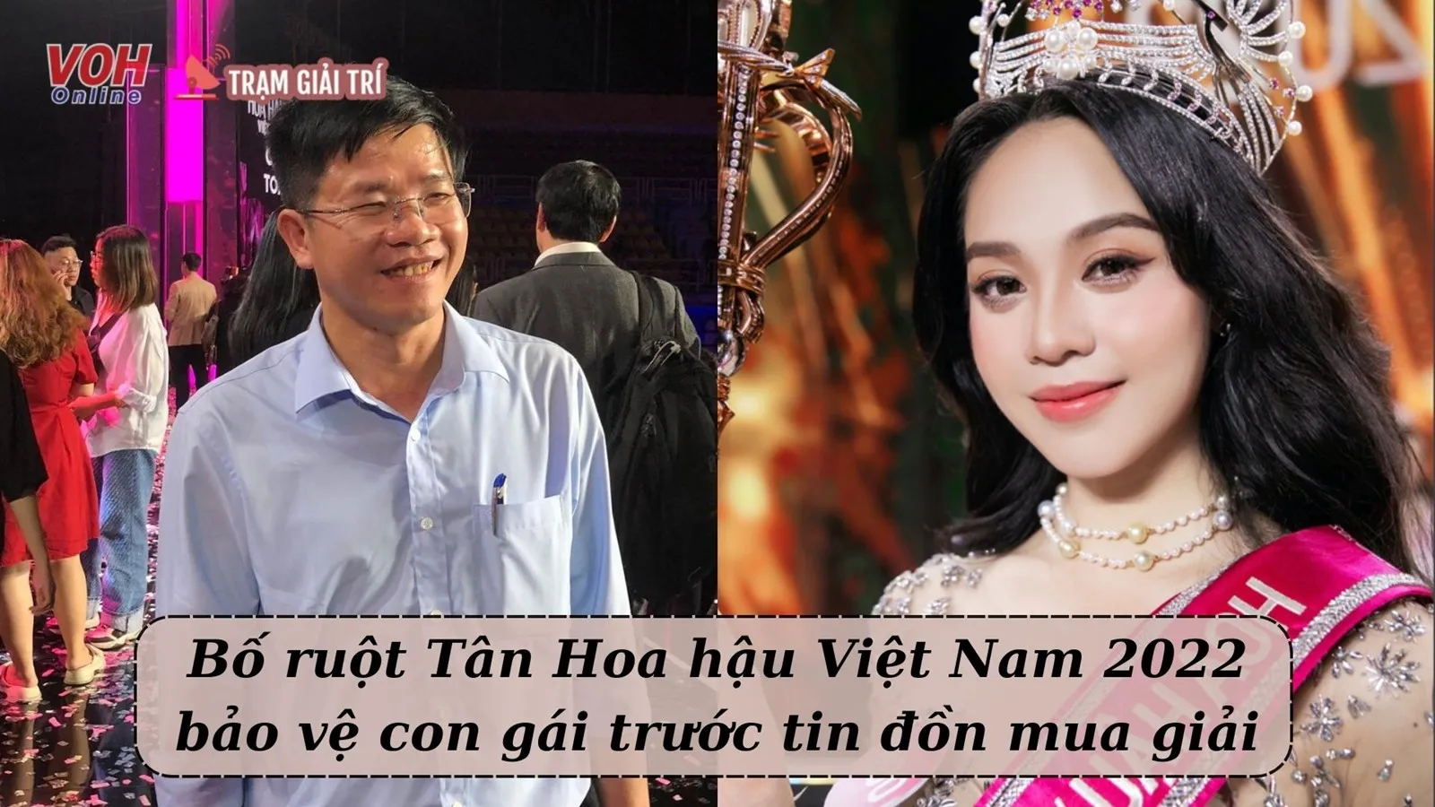 Bố ruột Tân Hoa hậu Huỳnh Thị Thanh Thủy lên tiếng trước tin đồn mua giải