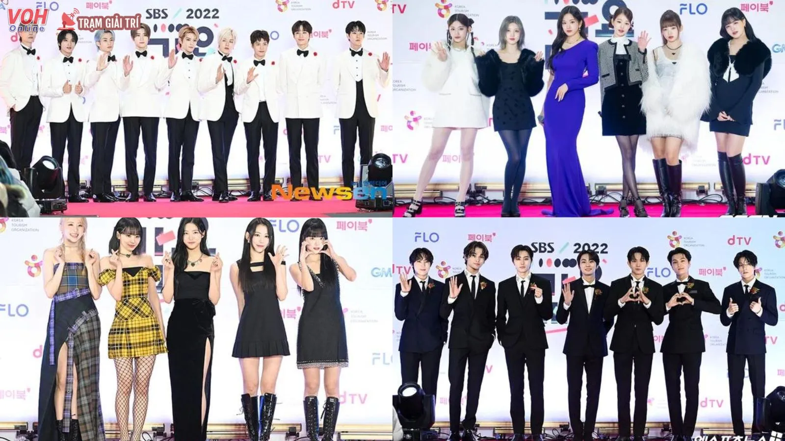 Dàn sao khủng xuất hiện tại SBS Gayo Daejun 2022