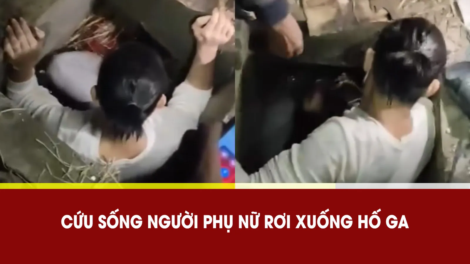 ‘Người hùng’ nhảy xuống hố ga cứu người giữa tiết trời giá rét