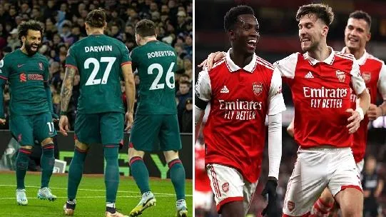 Arsenal ngược dòng củng cố ngôi đầu, Liverpool áp sát MU