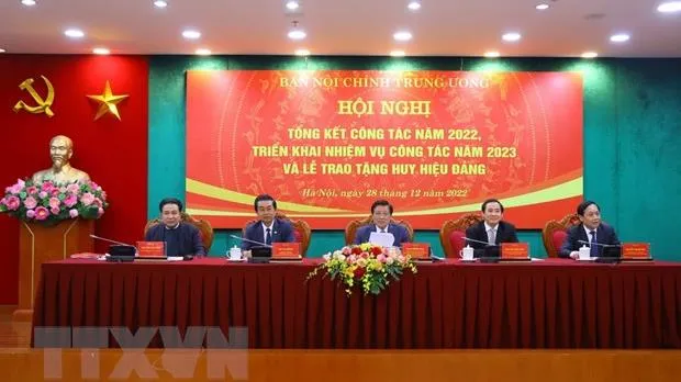 Năm 2022: Ban Nội chính Trung ương giúp xử lý kịp thời nhiều vụ án nghiêm trọng