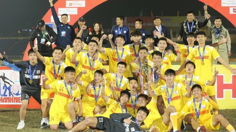 U21 Quốc gia 2022: Hà Nội hạ Bình Dương để lần thứ 6 vô địch