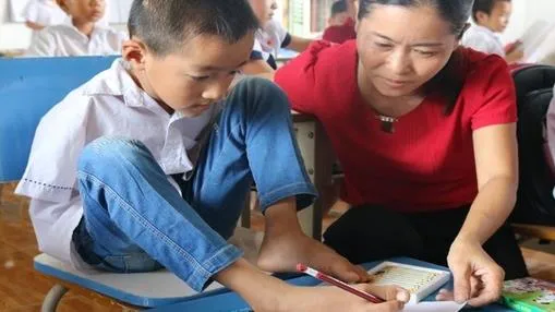 Lớp học tại Trung tâm hỗ trợ phát triển giáo dục hòa nhập không quá 12 học sinh