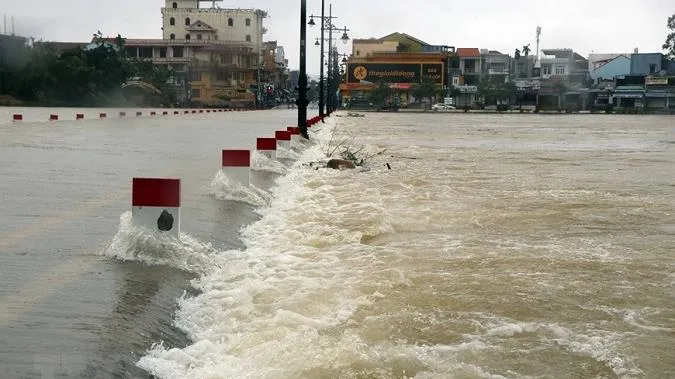 Nguy cơ lũ trên các sông từ Thừa Thiên - Huế đến Khánh Hòa từ 5/1 đến 8/1