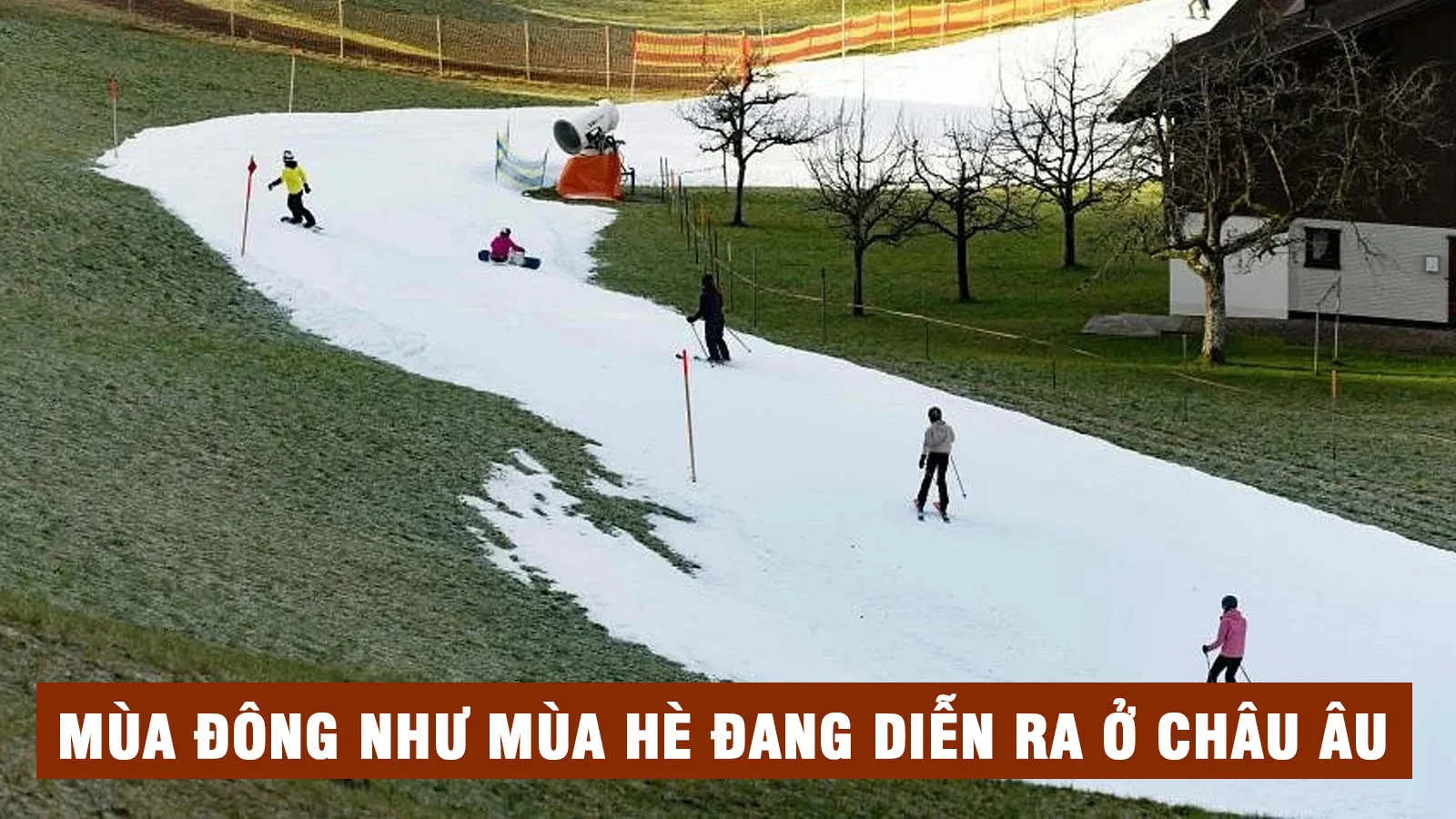 Châu Âu đang trải qua mùa đông ấm áp nhất lịch sử, phá vỡ nhiều kỷ lục