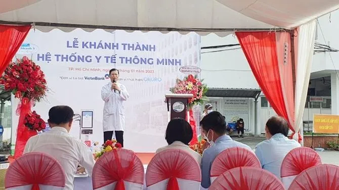 Khánh thành hệ thống y tế thông minh tại Bệnh viện Bệnh nhiệt đới TPHCM