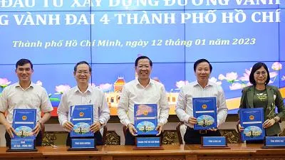 Phấn đấu khởi công Dự án đường Vành đai 4 dịp 30/4/2025