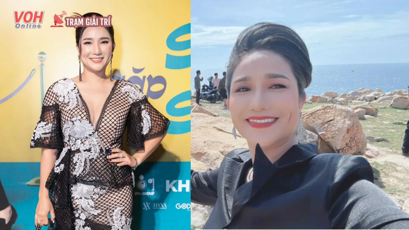 Cát Tường sợ chết vì quay cảnh đánh nhau trên mỏm đá phim Siêu Lừa Gặp Siêu Lầy