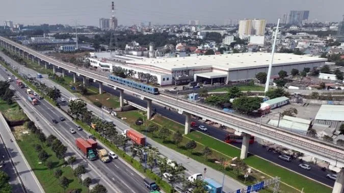 Metro số 1 Bến Thành - Suối Tiên: Hoàn thiện 11 nhà ga trên cao