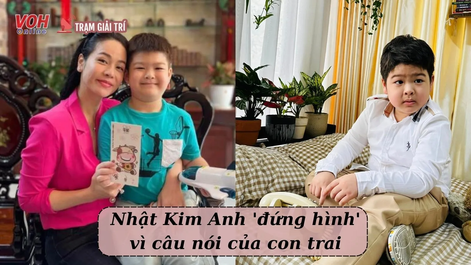 Con trai Nhật Kim Anh tiết lộ ước mơ sau này, nói một câu khiến nữ diễn viên cảm động