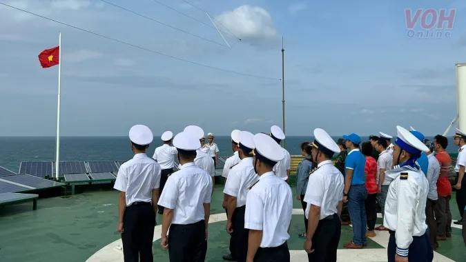 Chuyến hải trình thiêng liêng và tự hào tại Trường Sa