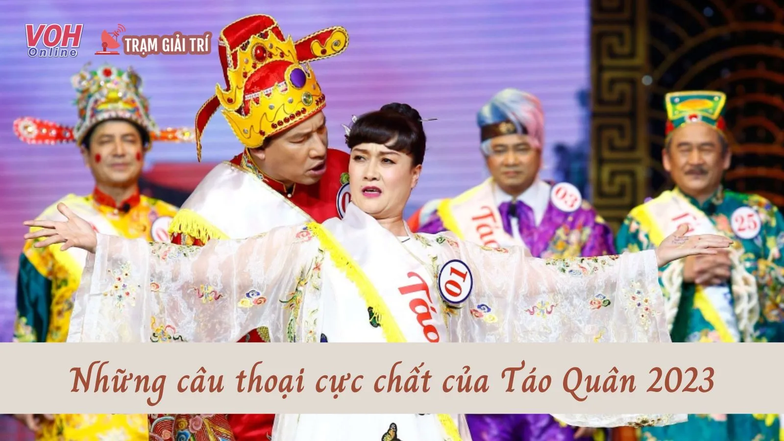 Tổng hợp những câu thoại ấn tượng nhất Táo Quân 2023