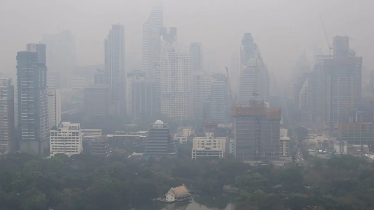 Ô nhiễm không khí tăng cao, Thái Lan kêu gọi người dân làm việc ở nhà