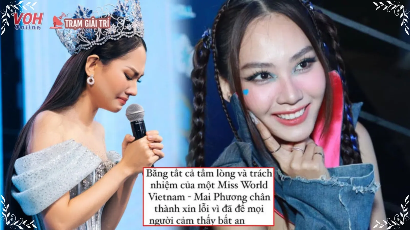 Hoa hậu Mai Phương lên tiếng sau loạt ồn ào đầu năm