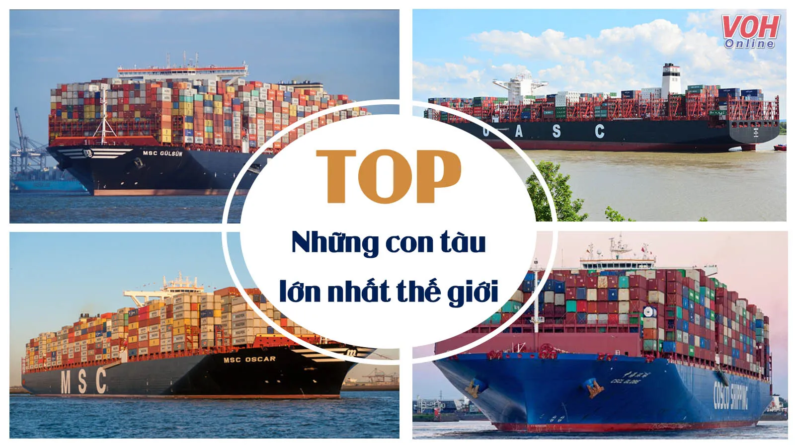 Top những con tàu lớn nhất thế giới chinh phục đại dương