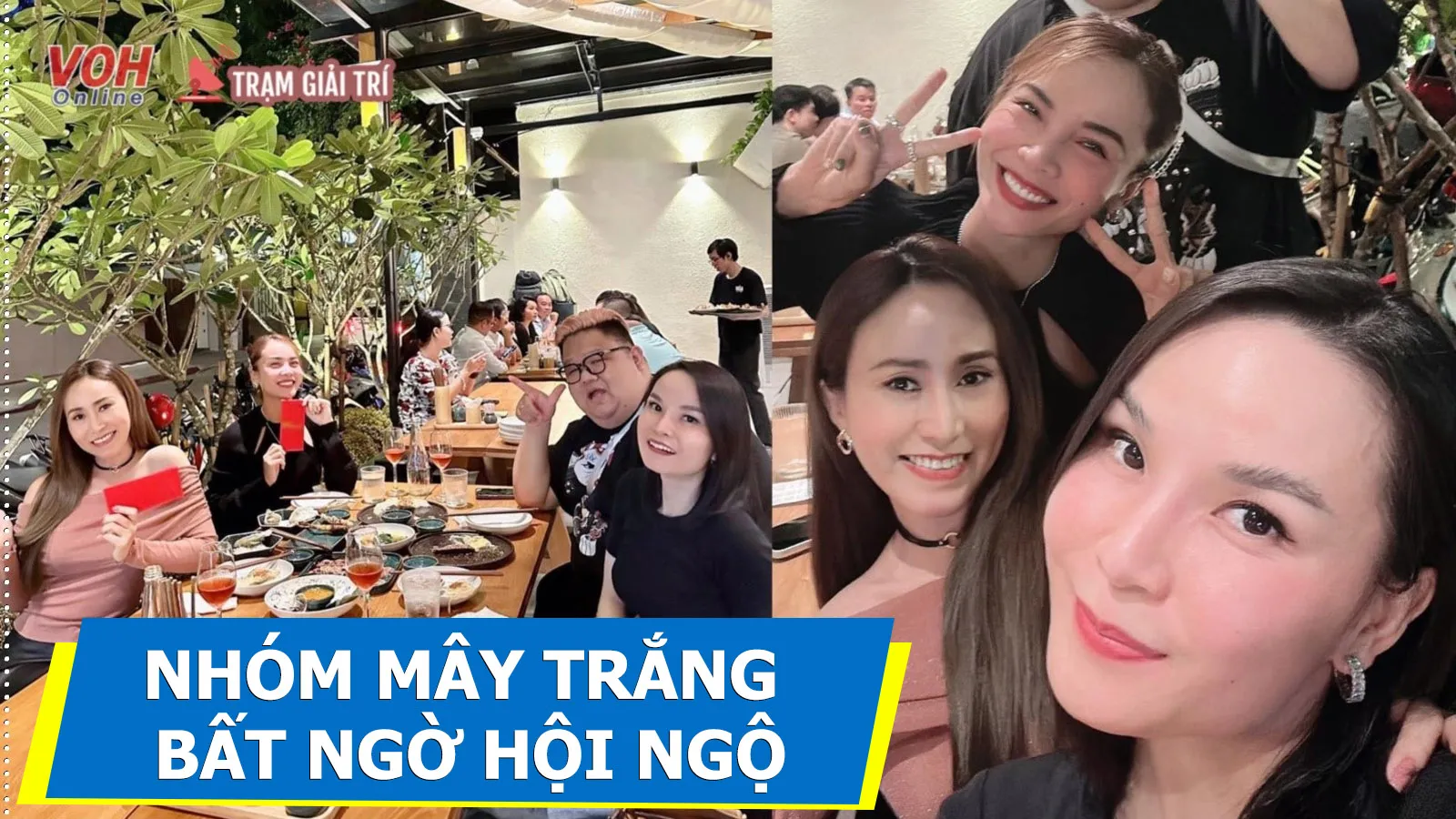 Nhóm Mây Trắng: Yến Trang, Ngọc Châu, Thu Ngọc bất ngờ hội ngộ