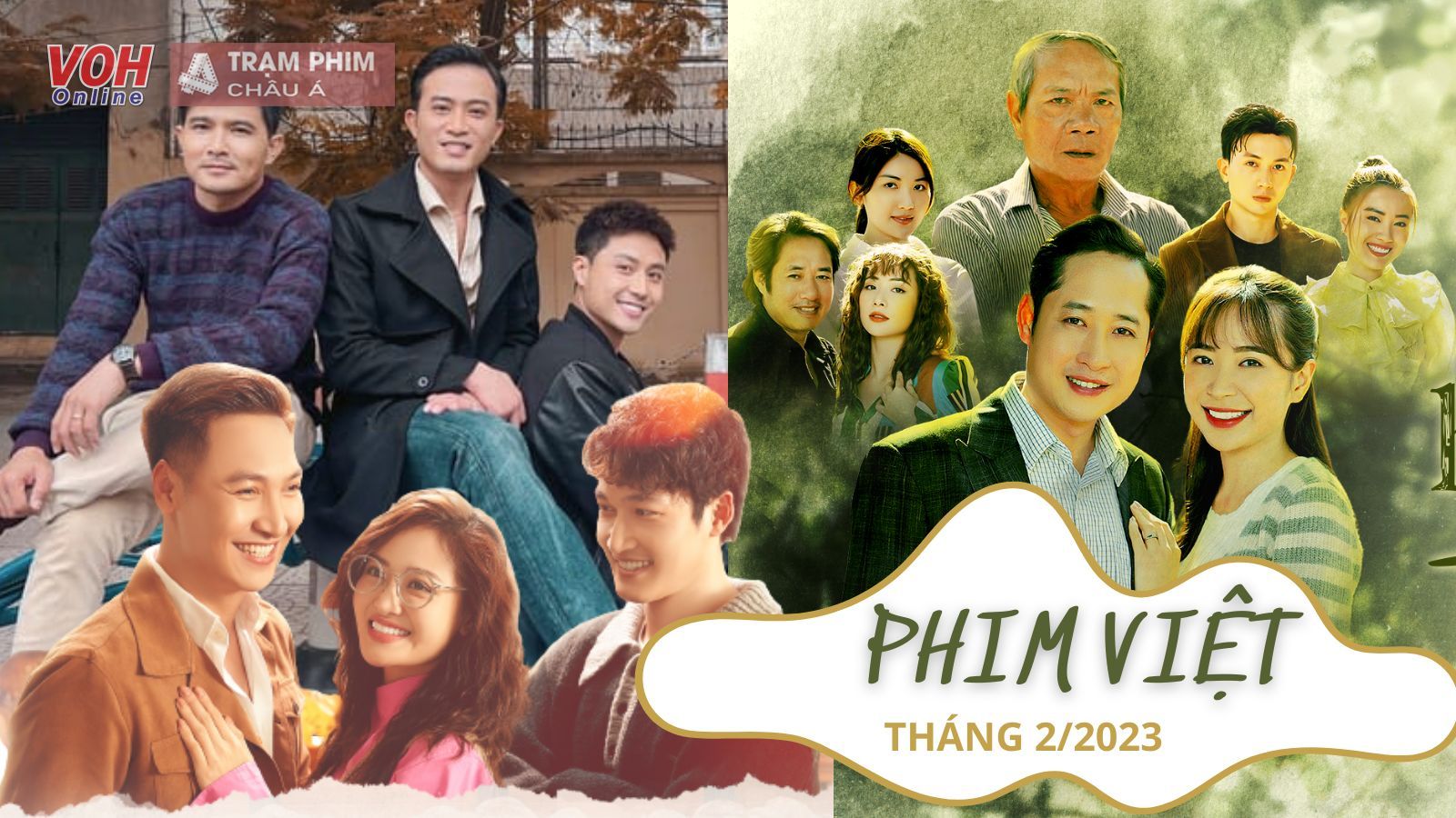 Phim truyền hình Việt tháng 2: Dàn diễn viên quen thuộc của VTV trở lại đường đua