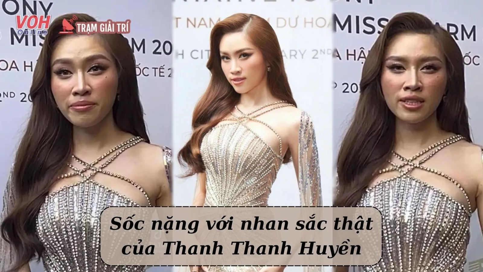 Phát hoảng trước nhan sắc qua camera thường của Miss Charm Thanh Thanh Huyền