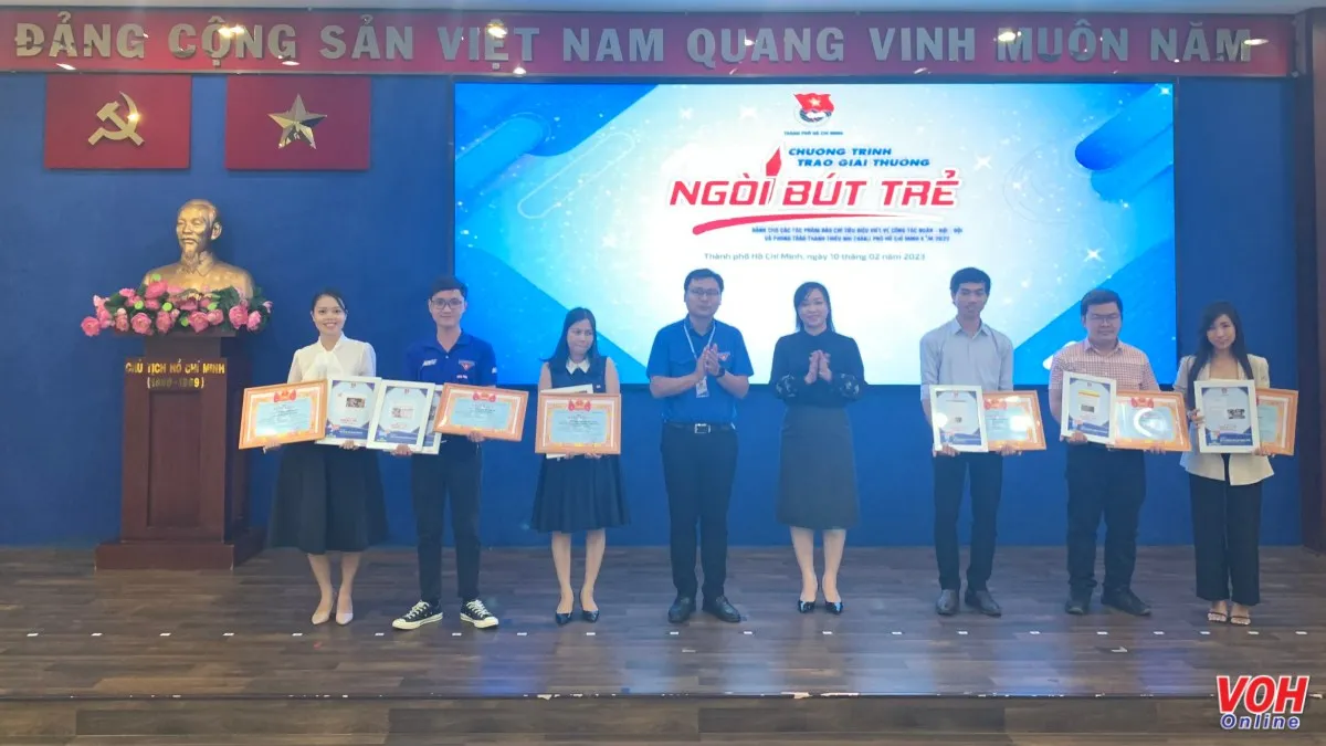 Đài Tiếng nói Nhân dân TPHCM đạt 7 giải “Ngòi bút Trẻ” năm 2022