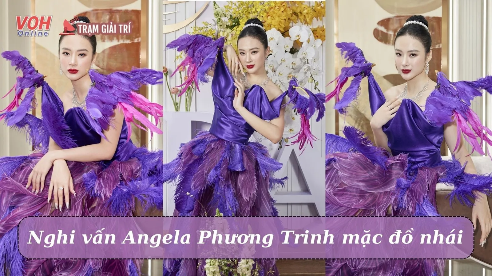 Angela Phương Trinh bị tố mặc thiết kế đạo nhái