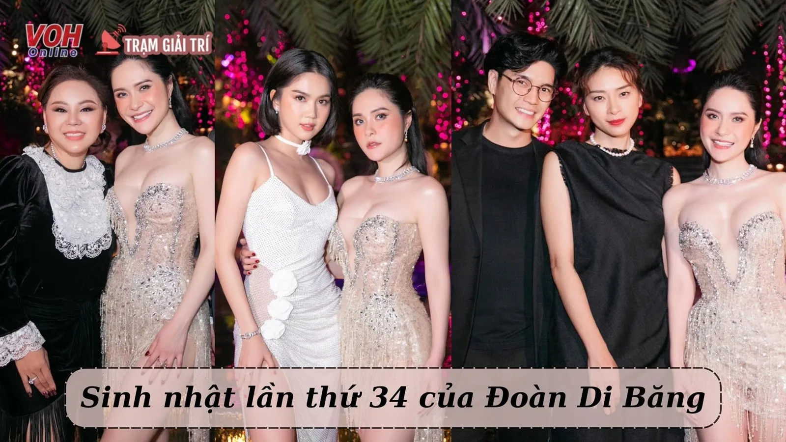 Đoàn Di Băng chơi lớn, chi tiền khủng trong tiệc sinh nhật toàn những gương mặt đình đám của Vbiz