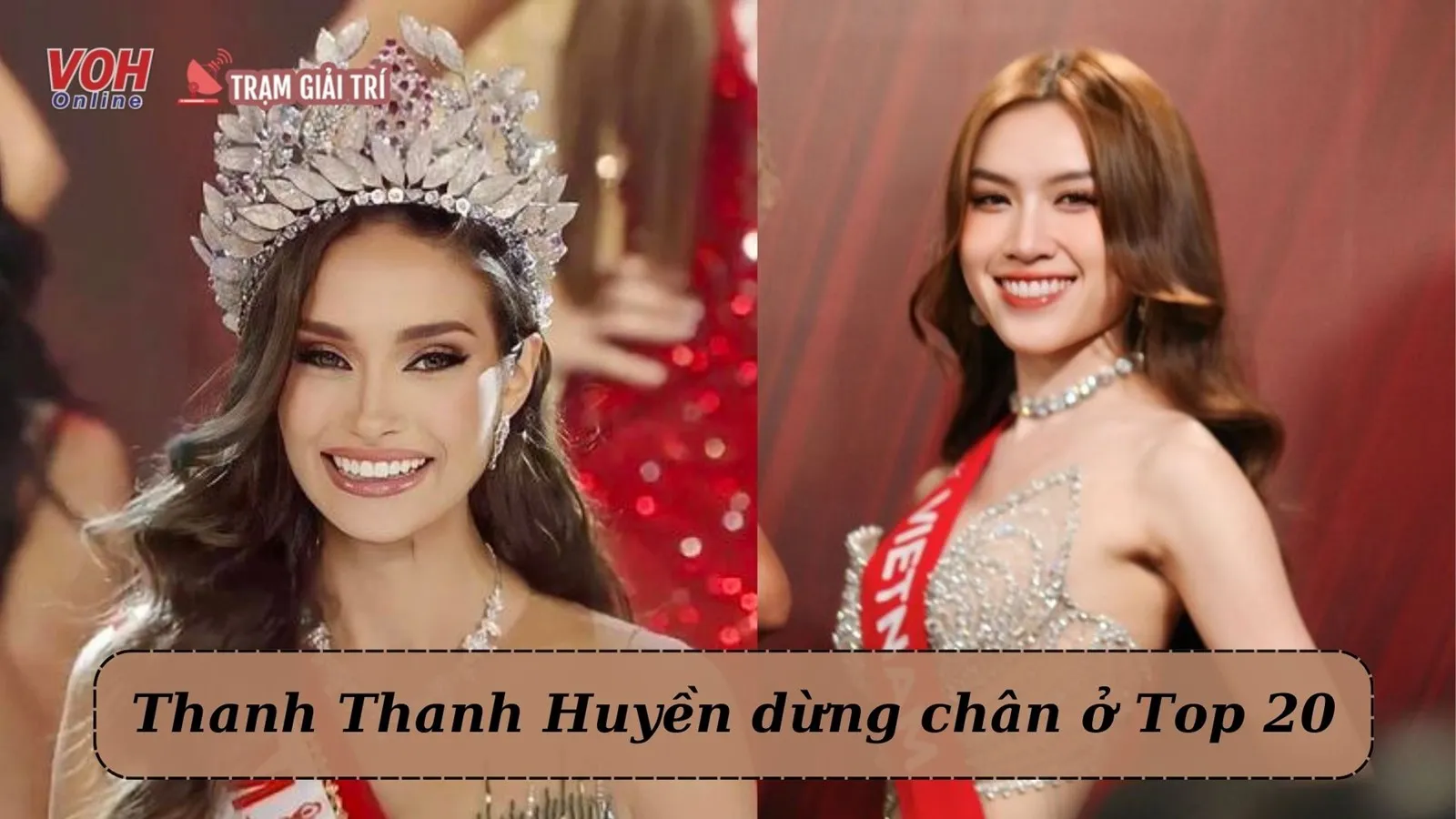 Thanh Thanh Huyền tiếc nuối dừng chân ở Top 20 cuộc thi Miss Charm