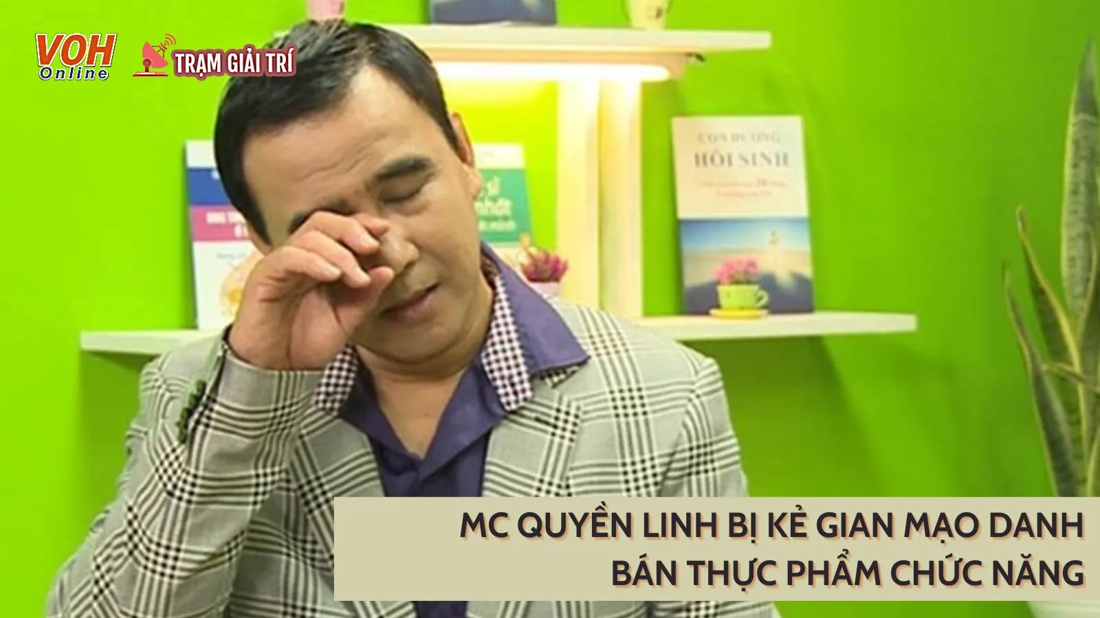 MC Quyền Linh bức xúc vì bị chế ảnh quảng cáo thuốc, mời công an vào cuộc