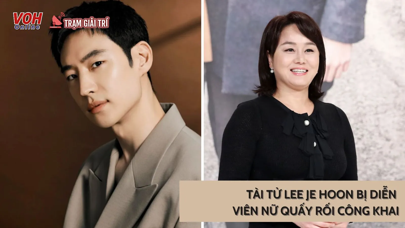 Lee Je Hoon bị diễn viên nữ quấy rối tình dục công khai bằng lời nói