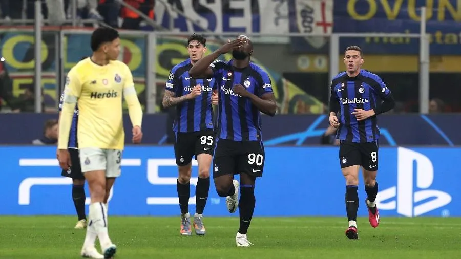 Lukaku giúp Inter tạo lợi thế nhỏ trước mười người Porto