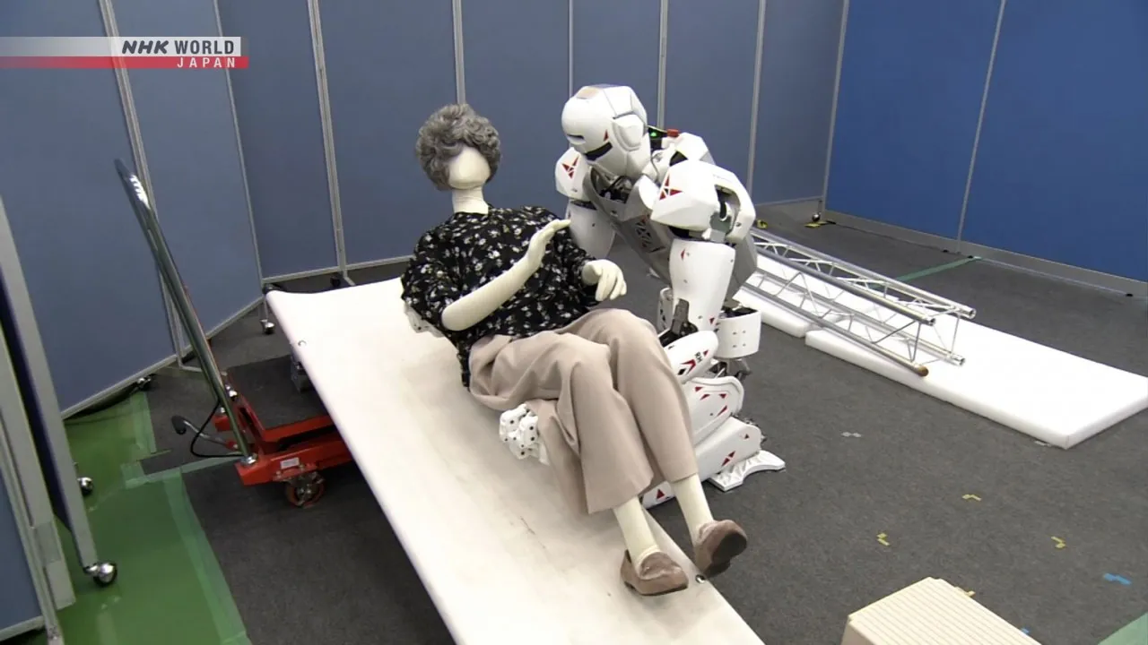 Nhật Bản phát triển người máy cứu hộ khi có thảm họa