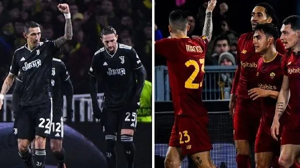 Europa League: Juve và Roma thẳng tiến vào vòng 1/8