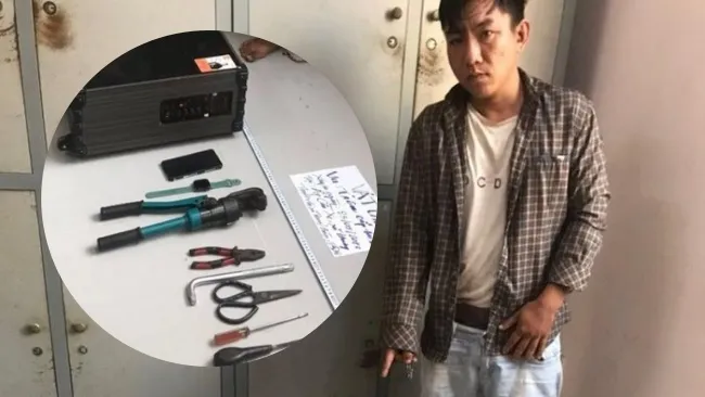 Bắt đối tượng gây ra hàng loạt vụ trộm tại TPHCM và Tây Ninh